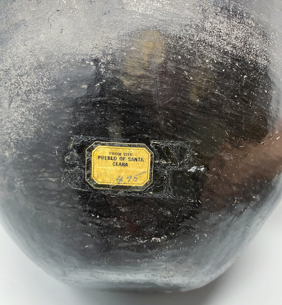 Santa Clara Bowl With Finger Impressions, Late 19th Century