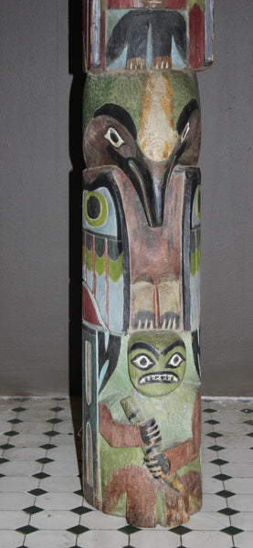 Antique Tlingit Northwest Coast Totem 2 for sale