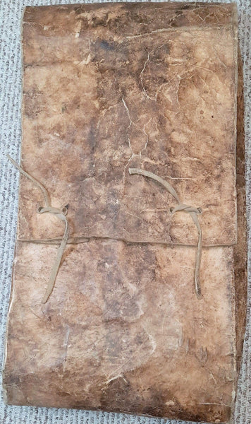 Early Example of North American Indian Parfleche Envelope